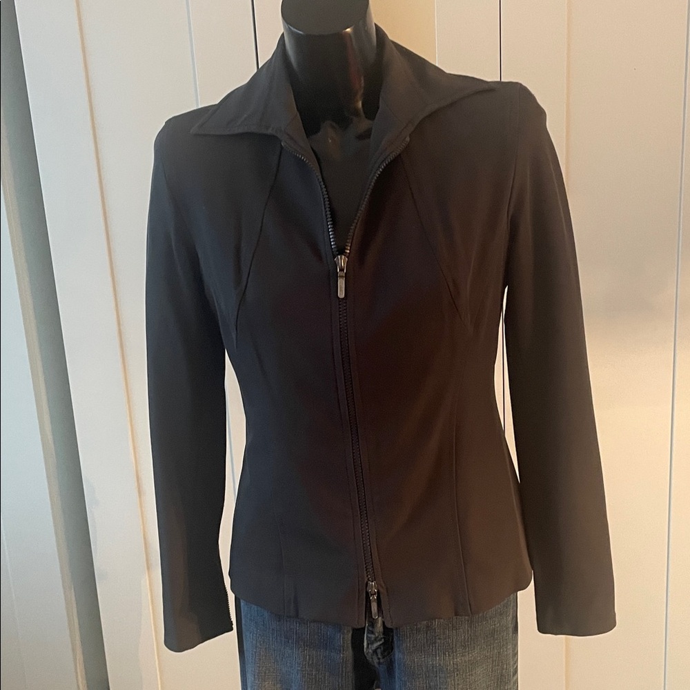 Dark Gray color  Zip-Up Jacket